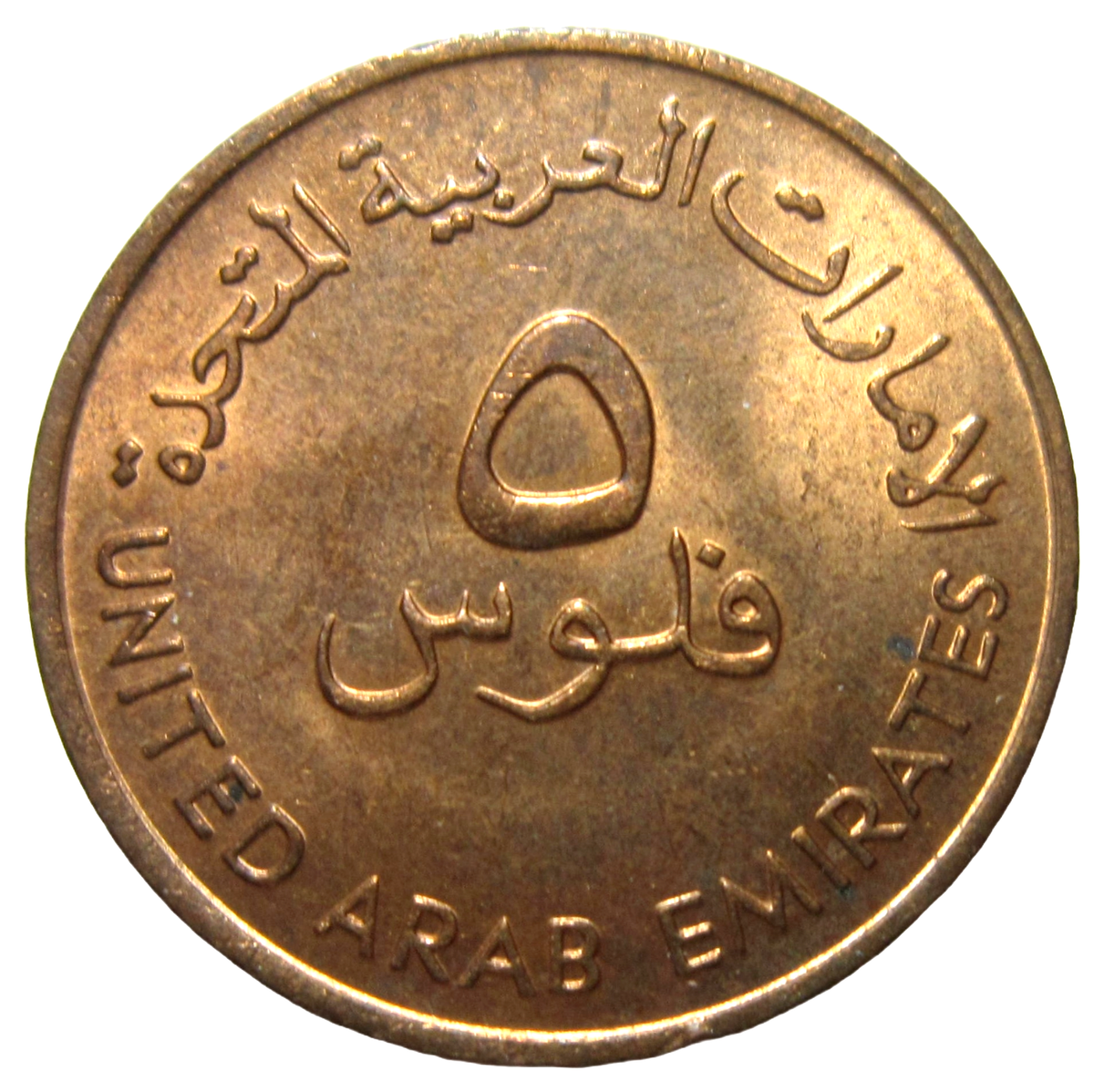 UNITED ARAB EMIRATES. 5 FILS, 1973 F.A.O. UNCIRCULATED. | eBay
