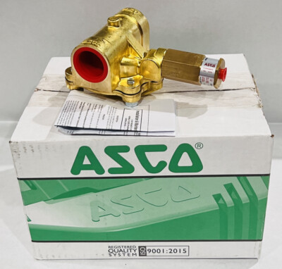 Asco Redhat 1''-Inch P210D004, 2-Way, Normally Closed Air Opperated Brass Valve