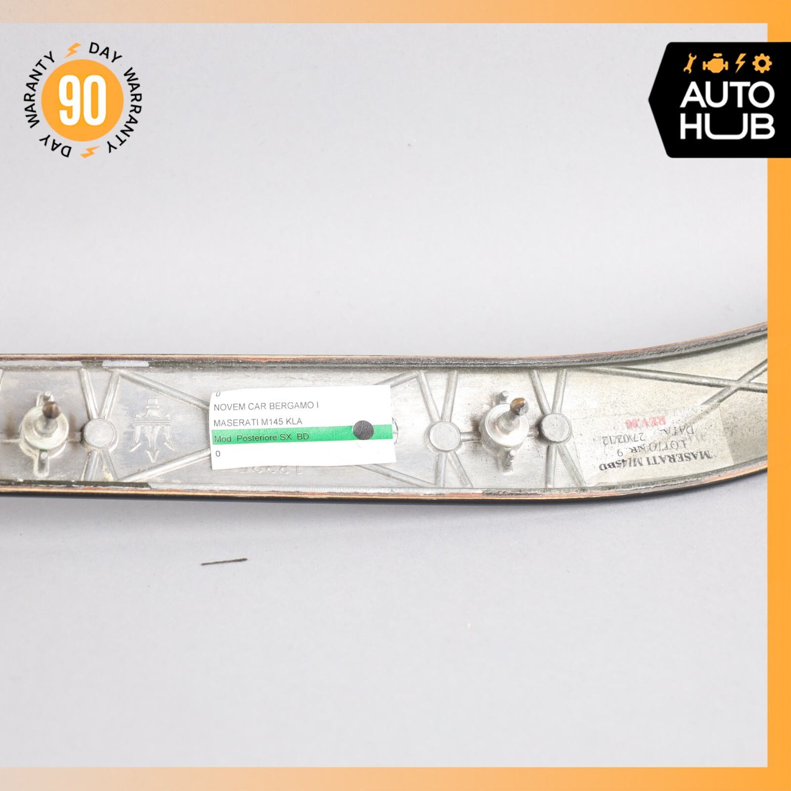 08-19 Maserati GranTurismo S M145 4.7L Rear Left Side Door Panel Trim OEM 28k
