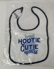 New “Hootie Cutie” Hooters Infant/Toddler Bib. New With Tags