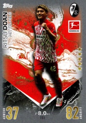 Match Attax Bundesliga 2023/24 - Ritsu Doan - SC Freiburg - Nr. 151