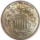 1883 Shield Nickel Uncirculated Unc Coin #18484