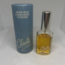 Charlie Revlon VTG Lot Body Silk Perfumed Powder 1-1/2 Oz  Eau de Toilette .5oz