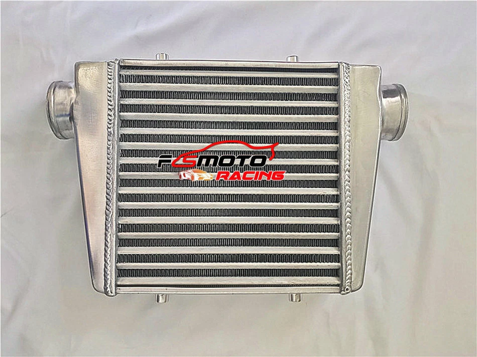 18"x12"x2.75" FMIC UNIVERSAL ALUMINUM TURBO INTERCOOLER 3" IN/OUTLET Tube & Fin - Image 3 of 4