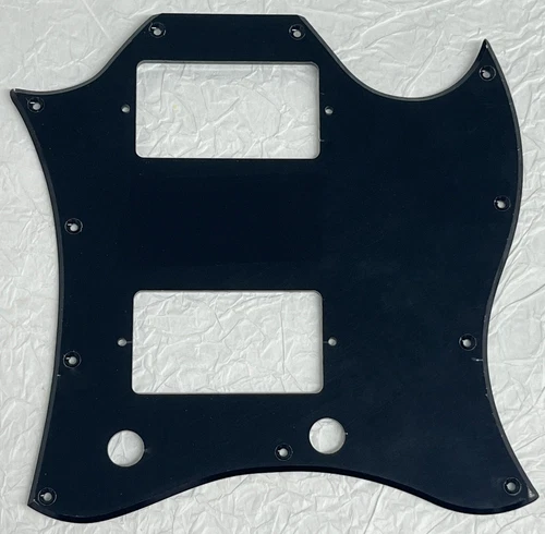 New Great-For US Gibson SG Standard Style Guitar Pickguard 1 Ply Acrylic Black