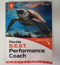 FLORIDA B.E.S.T. PERFORMANCE COACH, MATHEMATICS, GRADE 3 #2132221