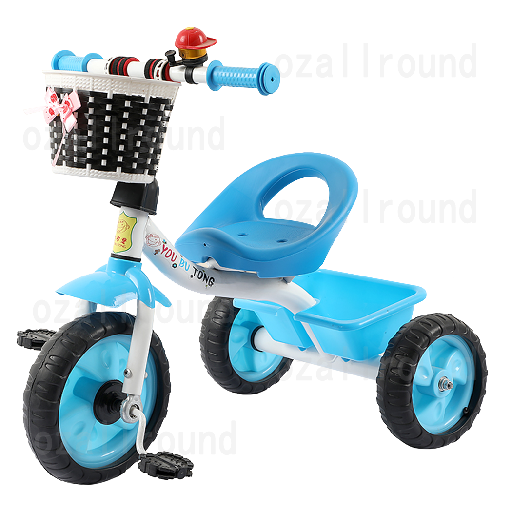 Tricycle Childrens Bike With Basket Wheel Bike Bicycle Tricycle