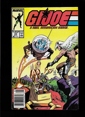 GI Joe ARAH #56 (1987) FIRST APP JINX RAPTOR OUTBACK TUNNEL RAT NEWSSTAND