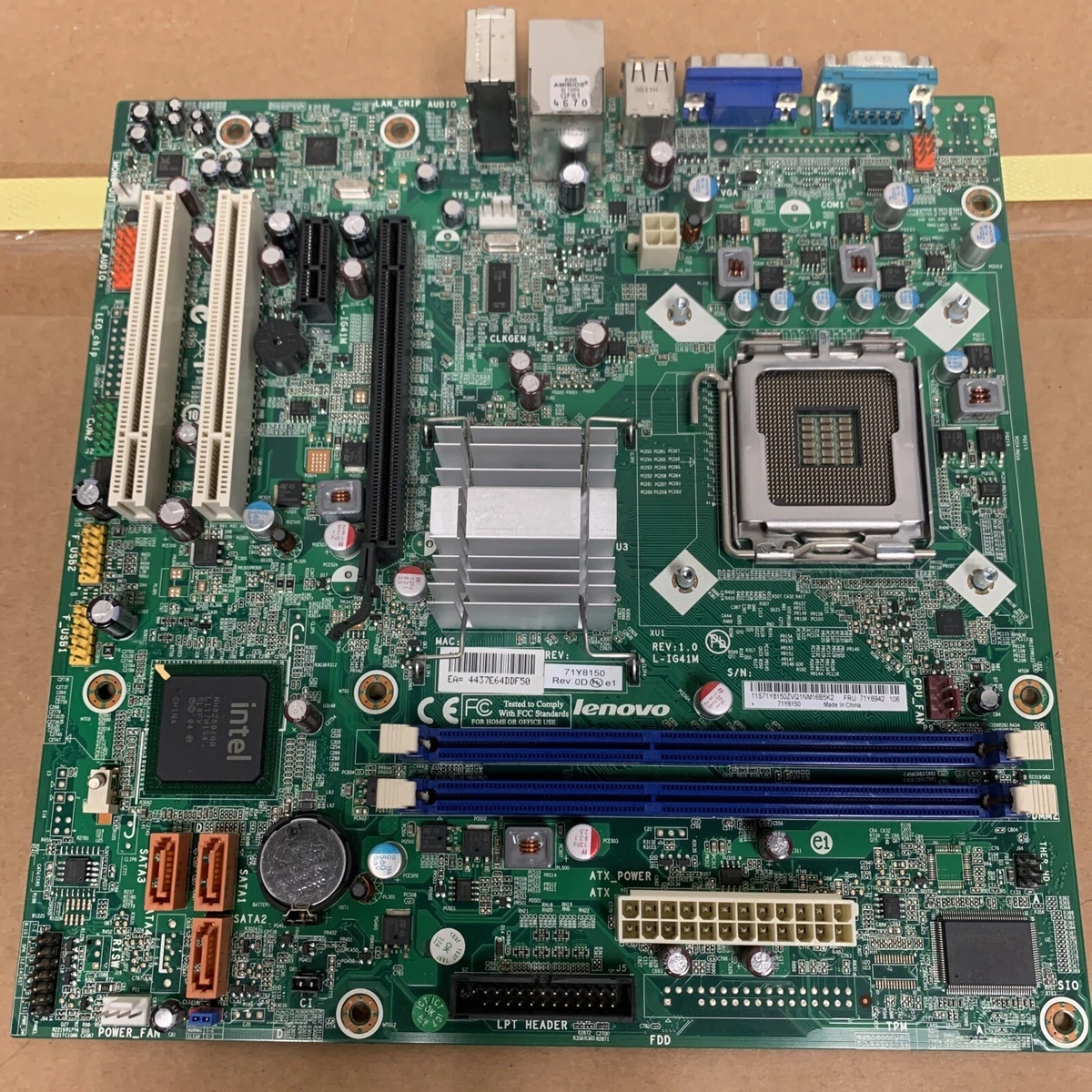IBM LENOVO THINKCENTRE M60e M70e Intel LGA775 MOTHERBOARD 71Y6942 