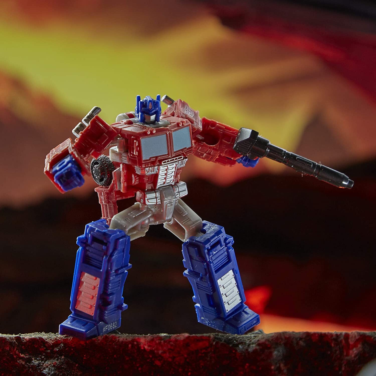 Transformers Kingdom Legacy Optimus Prime Complete Core Class war for cybertron