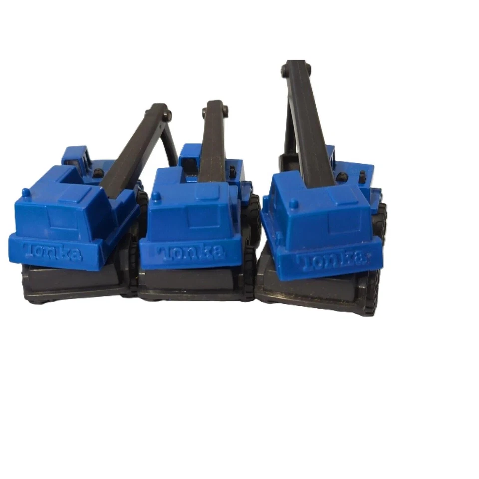 Vintage Tonka Mcdonalds Backhoes Tractors Diecast Toys 1:64 1992 2003 Lot Of 6 - Image 4 of 4