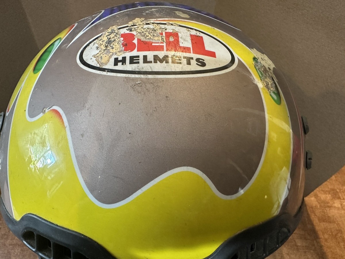 BELL MOTO 6 JEREMY MCGRATH SHOWTIME HELMET 1995 *** | eBay