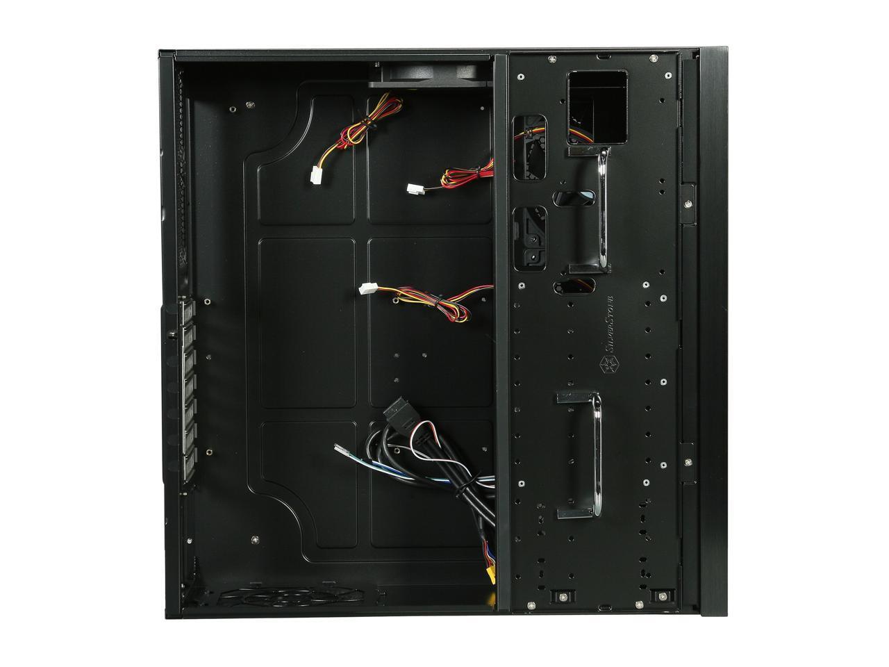 Медиацентр SST-GD07B ATX серии Grandia из черного алюминиястали SILVERSTONE H