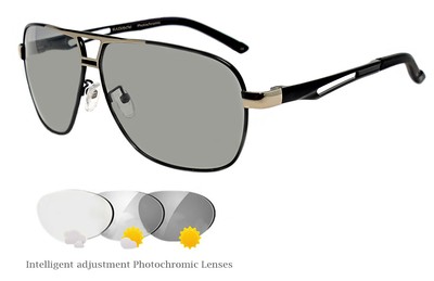RAINBOW Lunettes de Soleil Polarisée Conduite Nuit Homme RWNP3ND