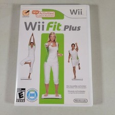 Nintendo Wii Fit Plus Wii Game Case Disc Replacement Only No Balance Board