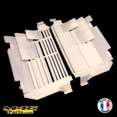 Honda CR 250 1997-1999 Pair of Radiator Louvers 19033-KZ3-B00 Grilles radiateur - Photo 1/4