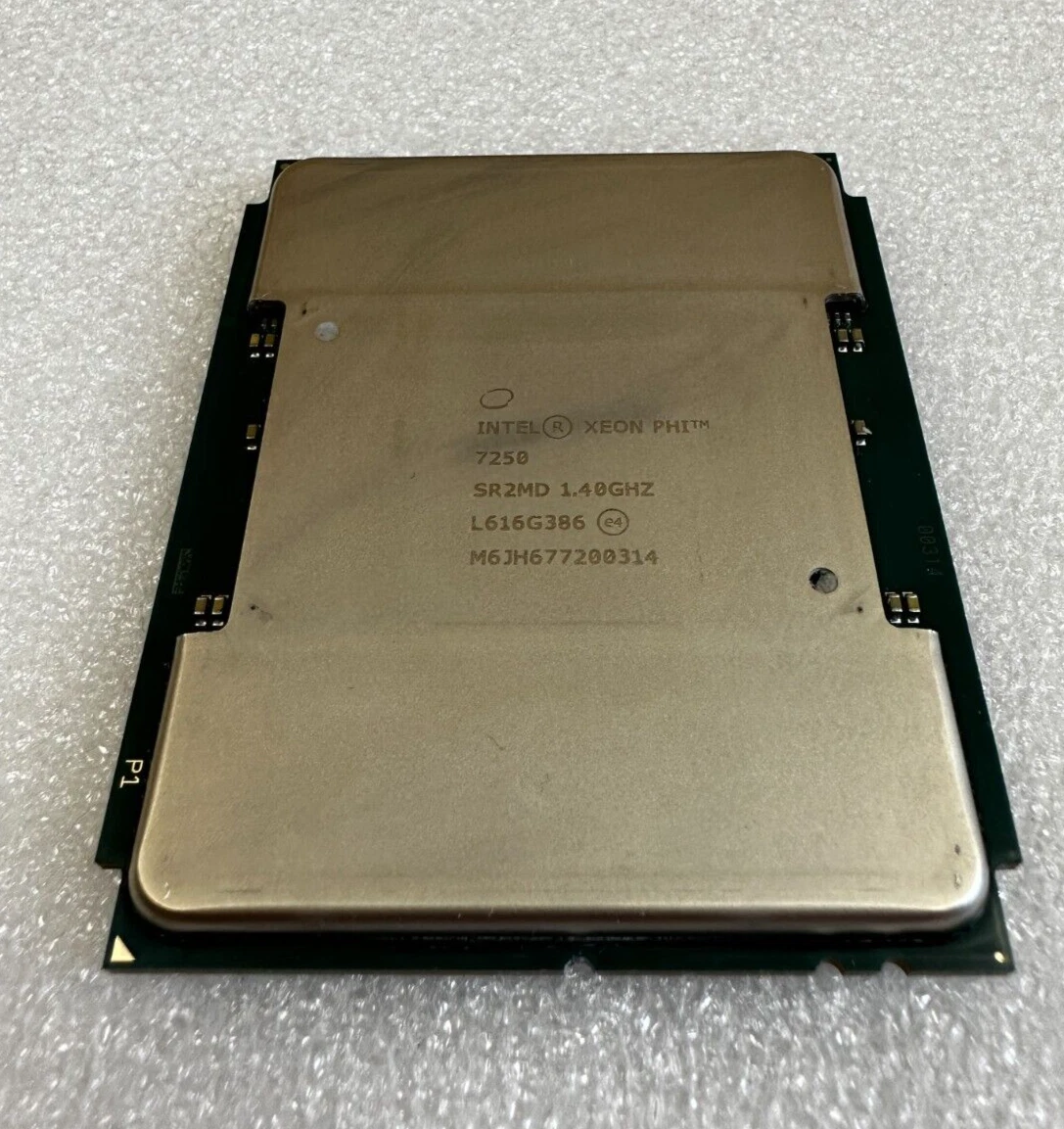Intel Xeon PHI 7250 SR2MD 1.40GHz 68-Core LGA3647 CPU Processor; FedEx 2-day