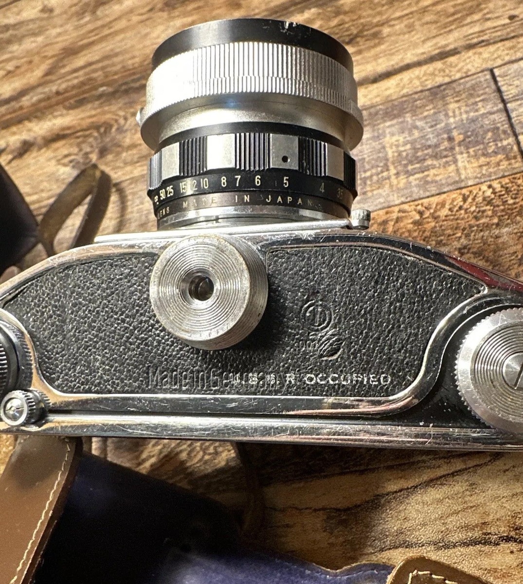 Vintage Exakta Ihagee Dresden VX Camera 35mm Fujita Retrofocus 1