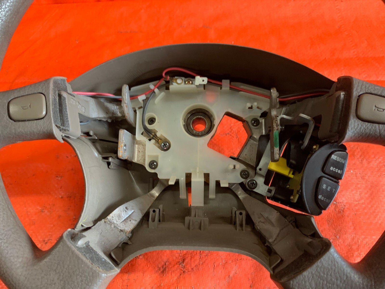 9597 ACURA INTEGRA STEERING WHEEL TAN YR164L COLOR CODE OEM