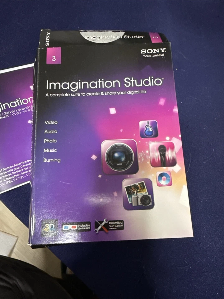 Sony Imagination Studio 3 Video Audio Photo Music Burning Software Full Version - Image 3 of 4