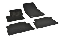 Passgenaue Schwarze Textilmatten Geeignet FüR Ford Kuga 2015 - 2019