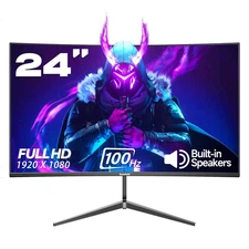 Gawfolk WMT-GF240i 24 Inch 1080P 100HZ Refresh Rate Gaming Computer Monitor,