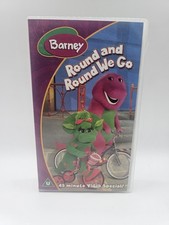 Barney The Purple Dinosaur: Round and Round We Go VHS - PAL UK Video