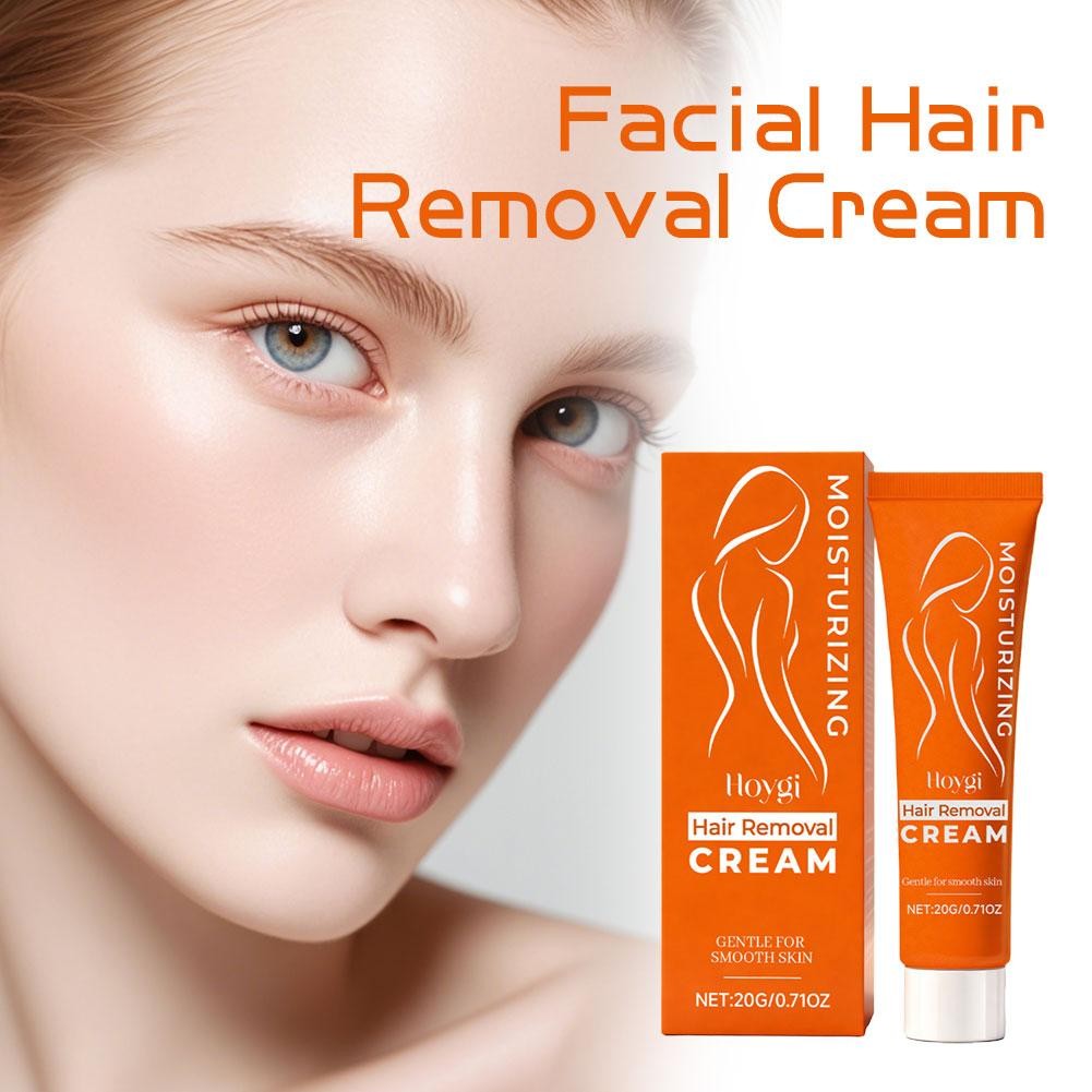 Facial Hair Removal Cream Painless Gentle Depilatory Cream 20g QDK USN