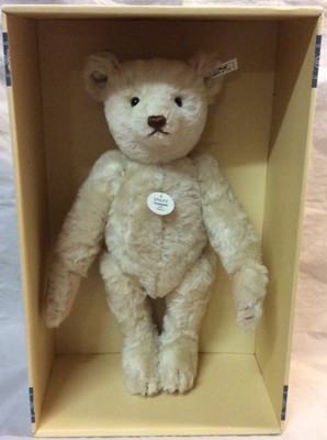 Steiff 407123 1921 Replica 1996 Teddy Bear Jointed Mohair Limited