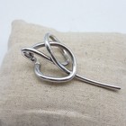 Left Ear Cuff 12.8 G Alan Crocetti Sterling Silver Knot Single
