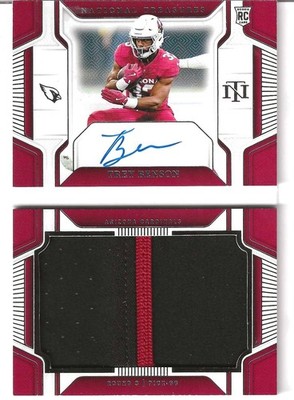 2024 Panini National Treasures Trey Benson Booket RPA /99 #RJPS-TBN