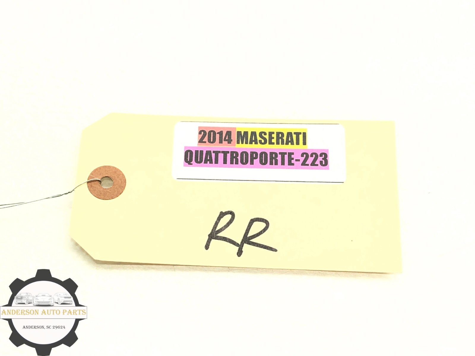 2014-2020 MASERATI QUATTROPORTE RIGHT PASS REAR INTERIOR DOOR PANEL OEM #NOTE