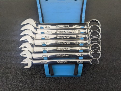 #ad #ad #bn082 Snap On Tools NEW OES SAE Spline Short Wrench Set Aviation $299.95