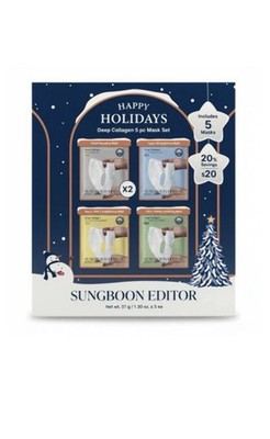 SUNGBOON EDITOR Deep Collagen Overnight Mask Gift Set 5ct