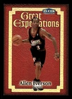 Allen Iverson 76ers 1998 Fleer Great Expectations #7 Fleer Tradition