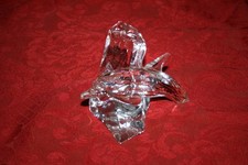 Swarosky Onda con delfino Cristallo. senza scatola.