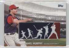 2018 Topps Players Weekend Patch Daniel Murphy #PWP-DM Patch 0n7b