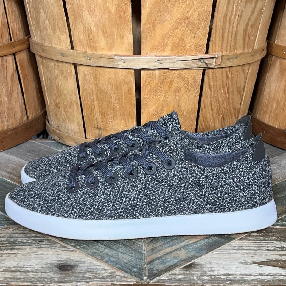 Allbirds Tree Piper Olive Green White Minimalist Knit Sneakers Shoes Men Size 11 - Image 2 of 4
