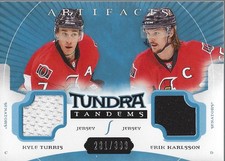 2015-16 Artifacts Tundra Tandems Jerseys Kyle Turris Erik Karlsson Jersey/399