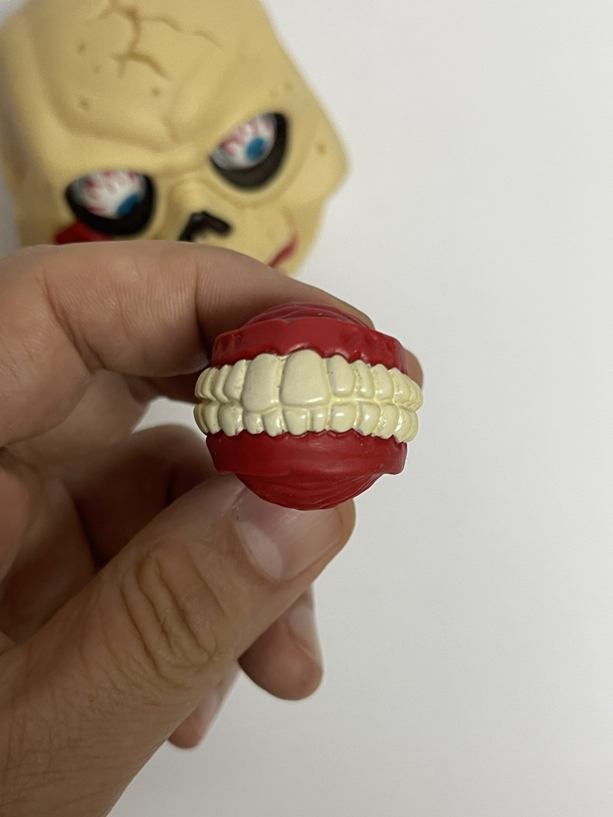 BLURP BALLS BONEY TOSSTEETH Madballs Skull Teeth Complete ERTL 1991 Vintage