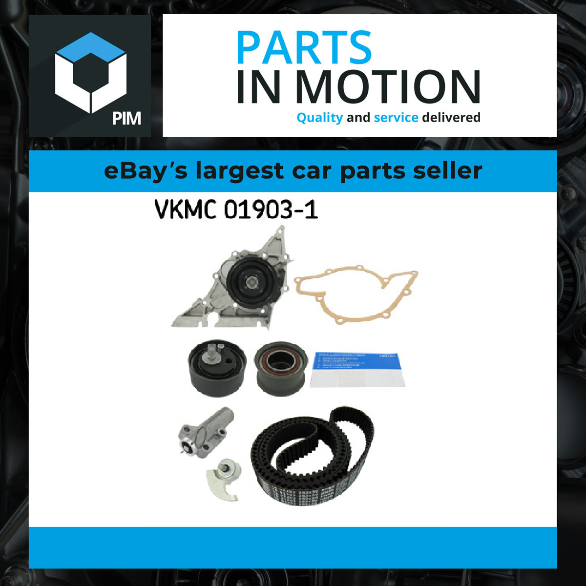 ✅Fits SKF VKMC 01903-1 Water Pump & Timing Belt Set ⭐UK Seller⭐ - Image 11