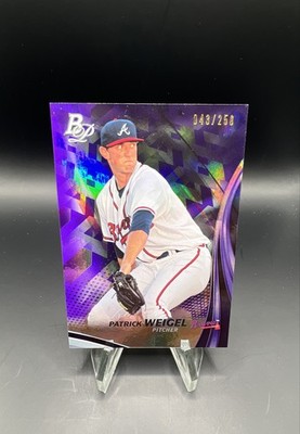 2017 Bowman Platinum - Top Prospects Patrick Weigel #TP-PW Purple /250 (RC)
