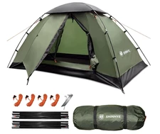 Backpacking Tent for Camping 1 Person Hiking Ultralight Easy Setup Waterproof Wi
