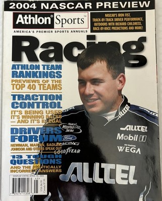 Athlon Sports 2004 NASCAR Preview Ryan Newman Racing Winston Cup