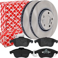 febi Bremsscheiben 320Mm+ BelÄGe Vorne Passend FüR Renault Grand Scenic Laguna 3