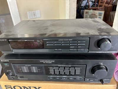 Sony TA-ax295. St-jx295 Integrated Amplifier | eBay