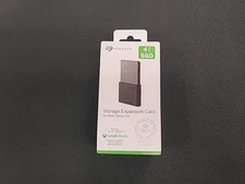 Seagate 4TB Storage Expansion Card for Xbox Series X S NVMe SSD Black NEW Sealed