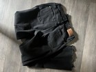 Judy Blue Womens 14W Black High Rise Flare Jeans Raw Hem Stretch — photo 2