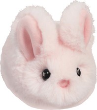 Douglas Toys Bright Color Lil' Bitty Bunny Soft Plush Stuffed Animal, Pink, 5"
