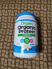 Orgain Organic Vegan Protein Powder  Greens Vanilla Bean - 21g Plant Based
